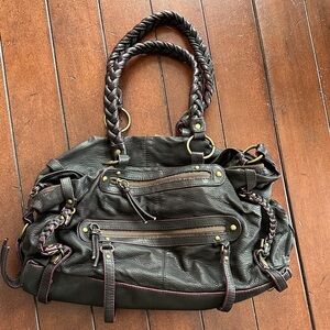 Elegant Boho Brown faux Leather Women's Bag